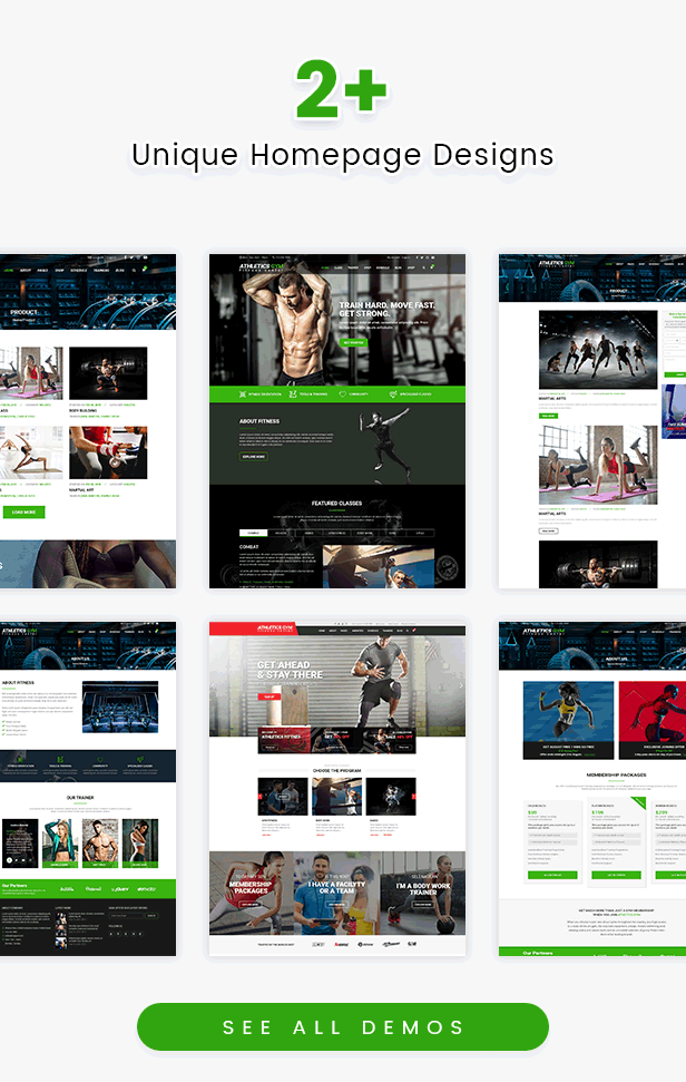 Athetics - Professionelles Fitnessstudio Fitness WordPress Theme