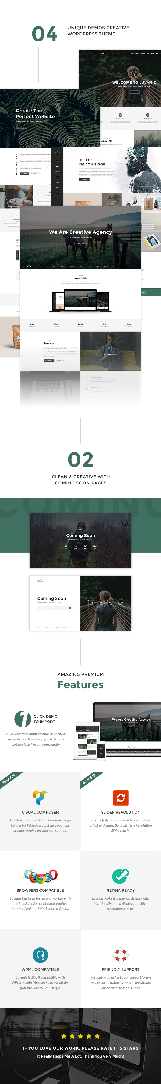 Luvaniz WordPress-Thema