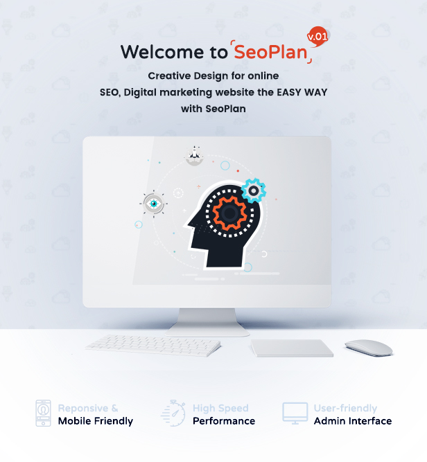 WordPress-Theme der SeoPlan & Digital Marketing Agency - 2