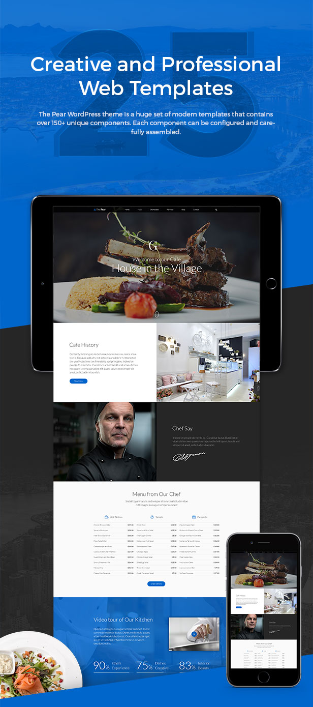 Birne - Responsive Mehrzweck-WordPress-Theme - 4