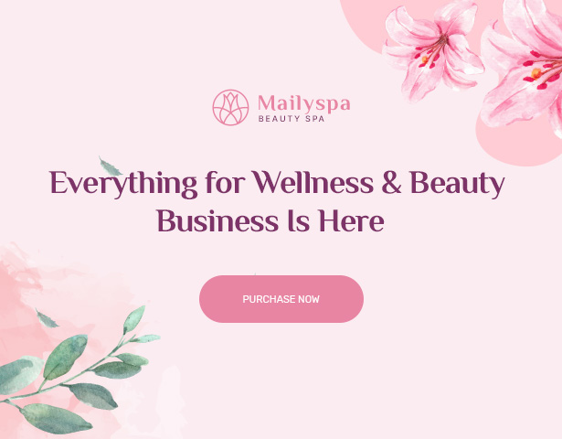 Mailyspa - Beauty & Wellness WordPress Theme