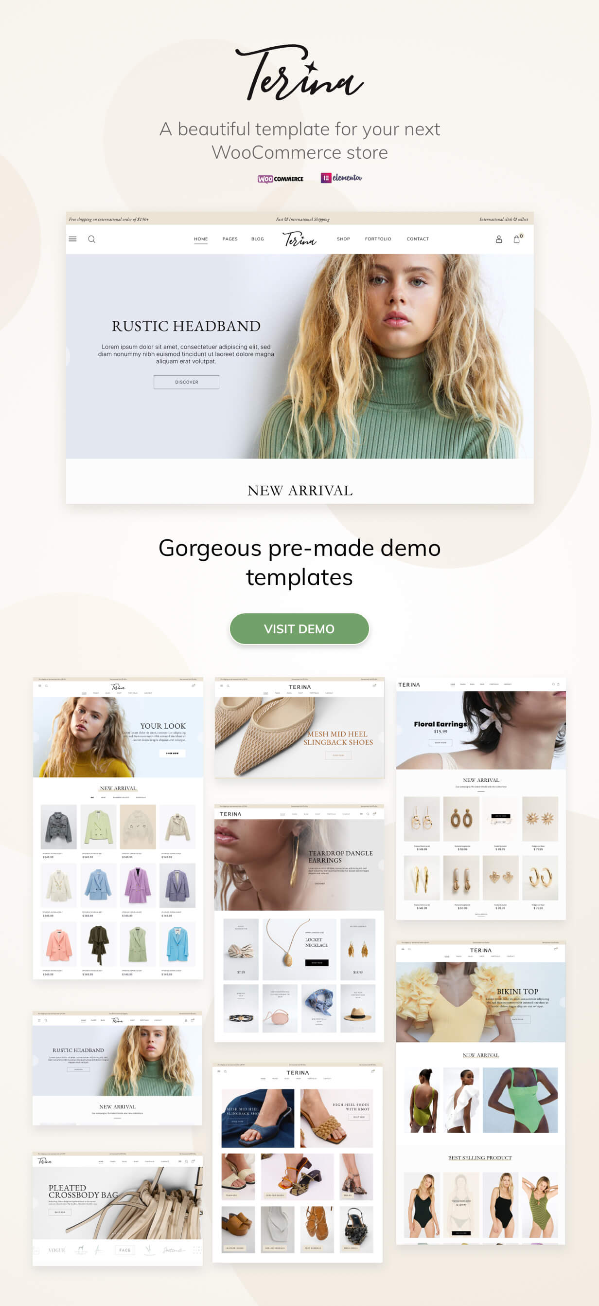 Terina - Mehrzweckelementor WooCommerce Theme - 1