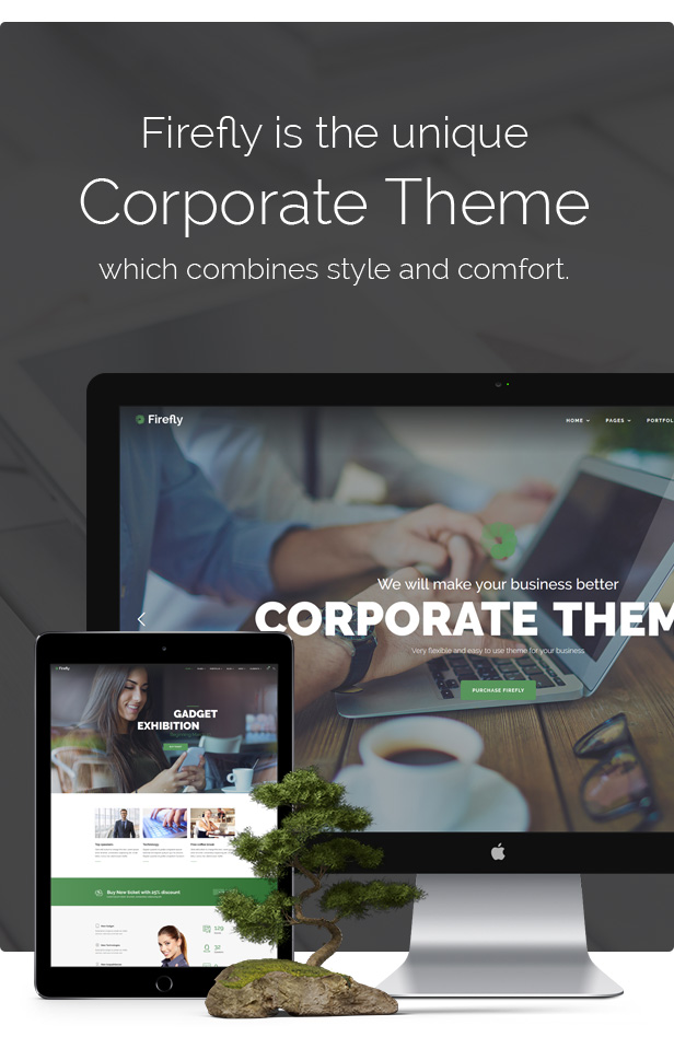 Firefly - Responsive Multi-Purpose WordPress Theme - 1