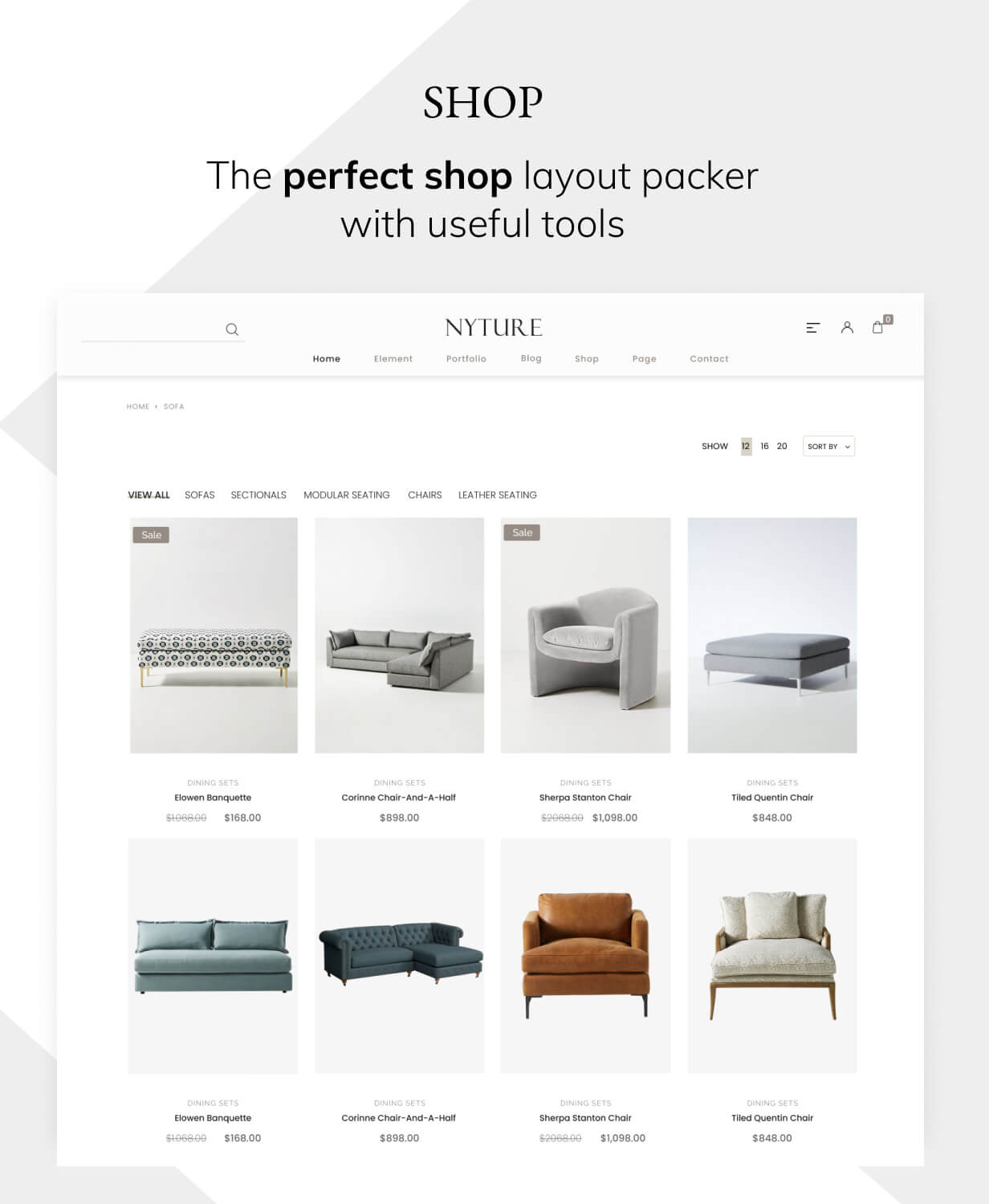 Nyture - Elementor WooCommerce Theme - 4