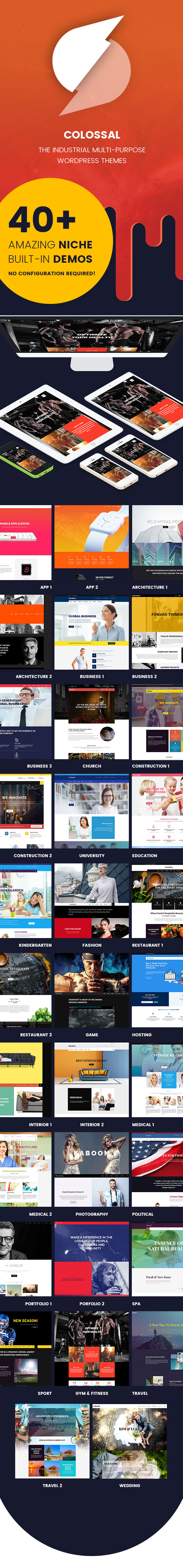 Colossal - Industrielles Mehrzweck-WordPress-Theme - 6