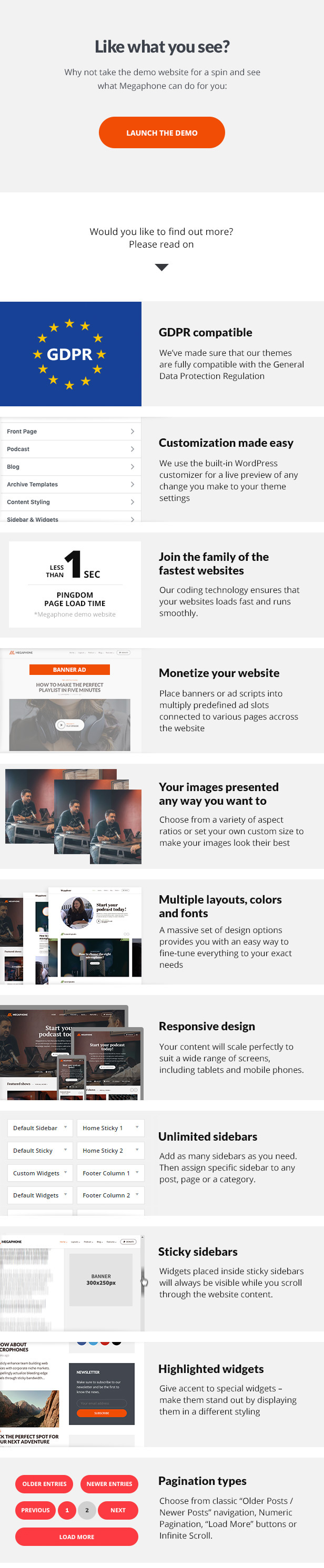 Megaphon WordPress Theme