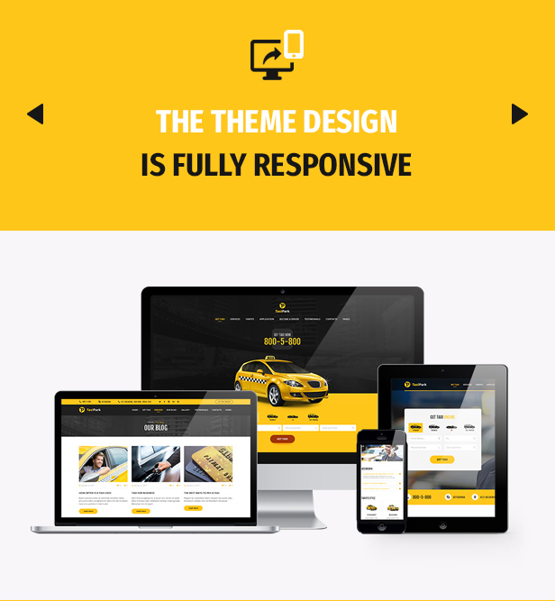 TaxiPark - WordPress-Theme der Taxi Cab Service Company - 5