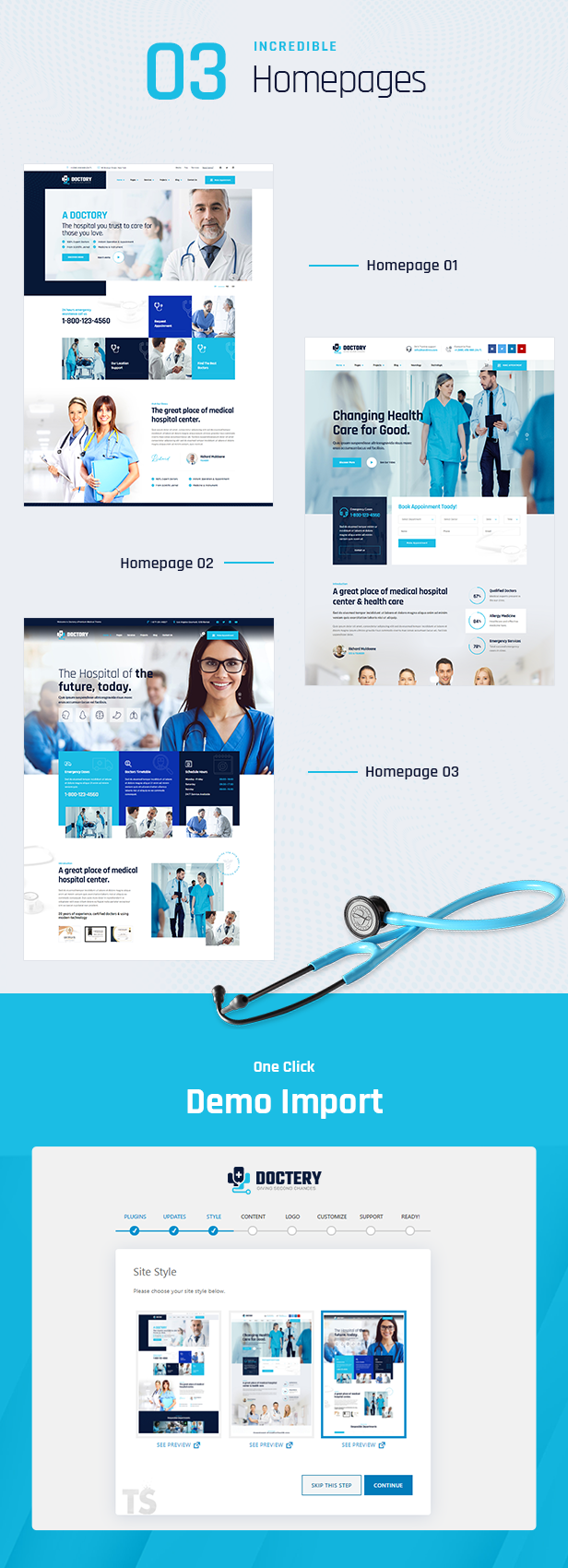 Doctery WordPress Theme