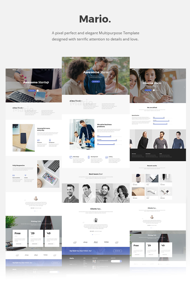 Mario.  - Kreatives Mehrzweck-WordPress-Theme - 4