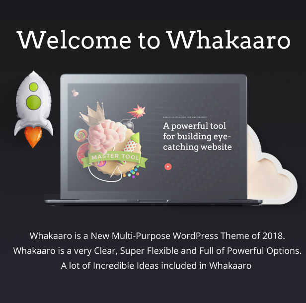 Whakaaro |  Multi-Concept & One Page WordPress Theme - 1