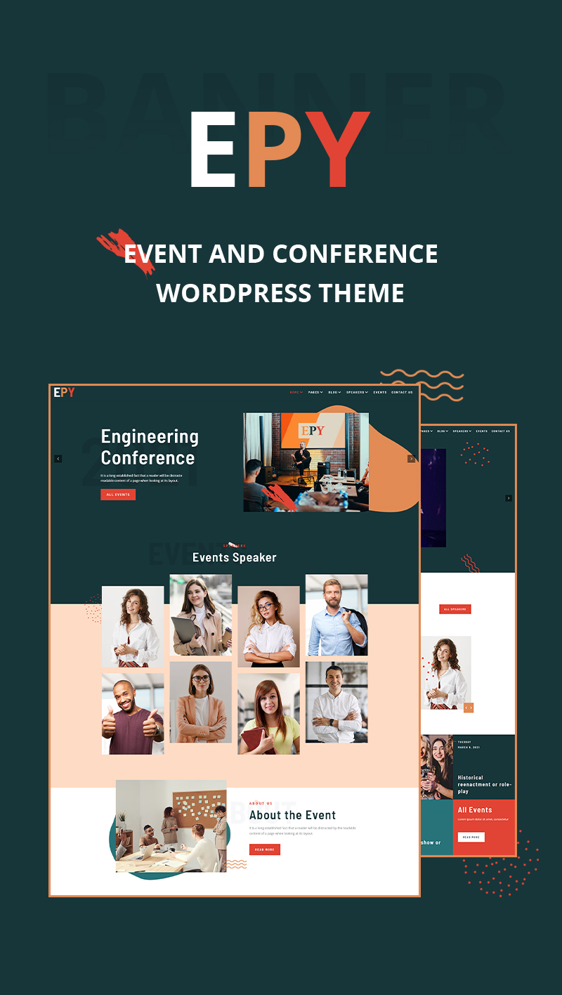 Epy |  Event Konferenz WordPress Theme - 6