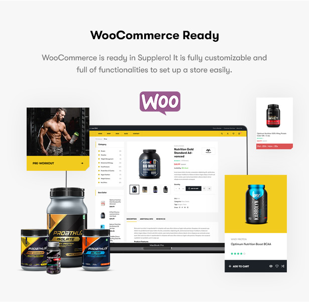 Supplero - Supplement Store WooCommerce Theme