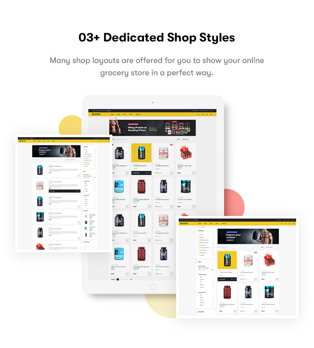 Supplero - Supplement Store WooCommerce Theme