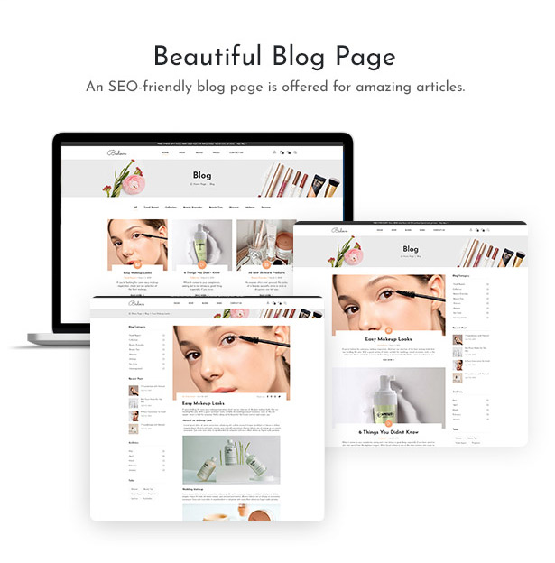 Bedove - Beauty & Kosmetik Shop WordPress Theme