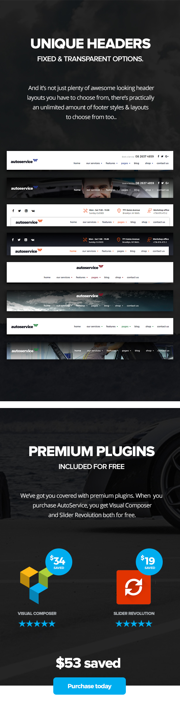 AutoService - Automechanik, Autoreparaturen und Autowerkstätten WordPress Theme - 2