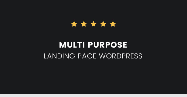 Hirogaki Mehrzweck-Landingpage WordPress