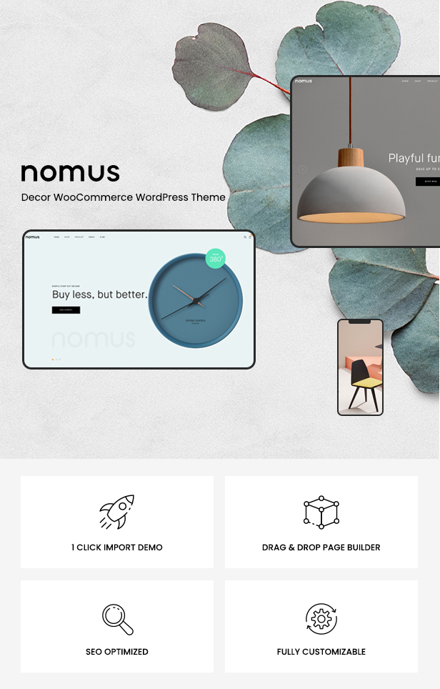 Nomus – Möbel & Dekor WooCommerce WordPress Theme - 6