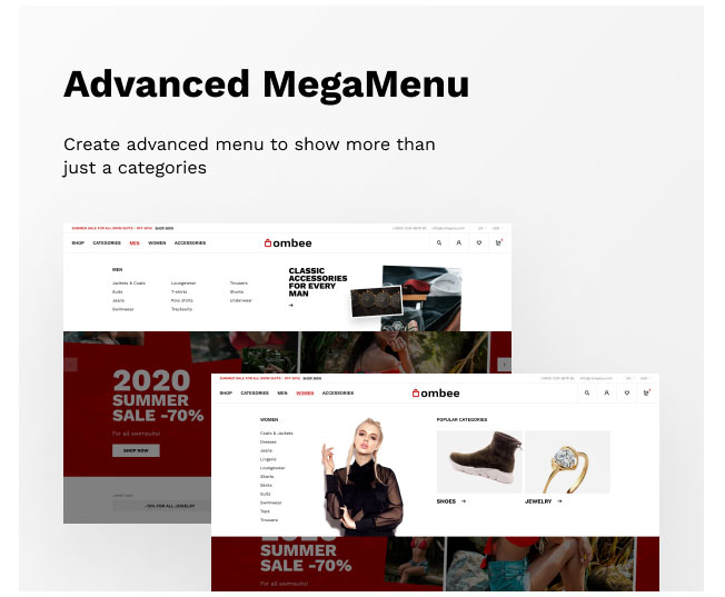 Ombee - Mehrzweck- und modisches WooCommerce-Theme - 12