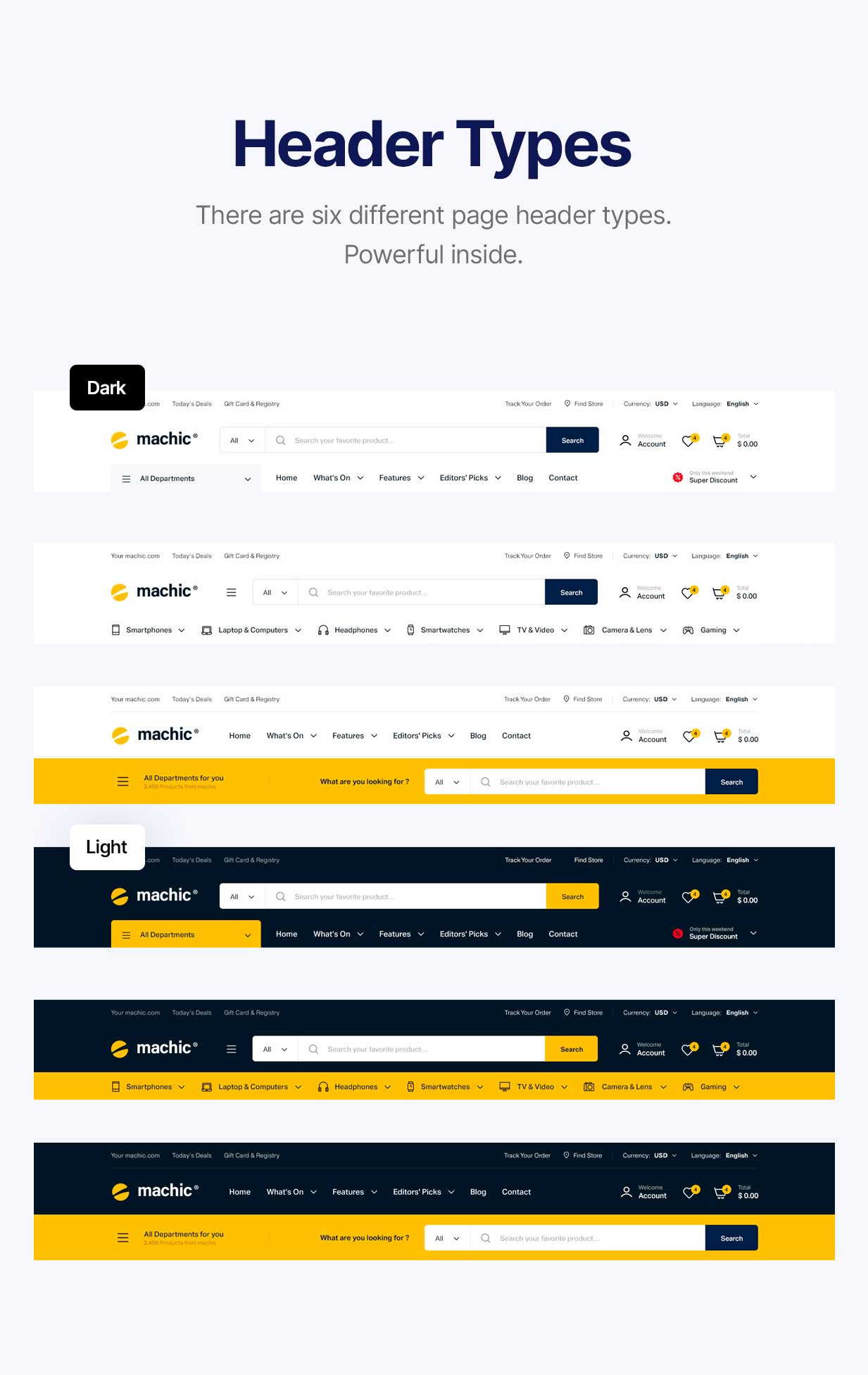 Machic - Elektronikladen WooCommerce Theme - 5