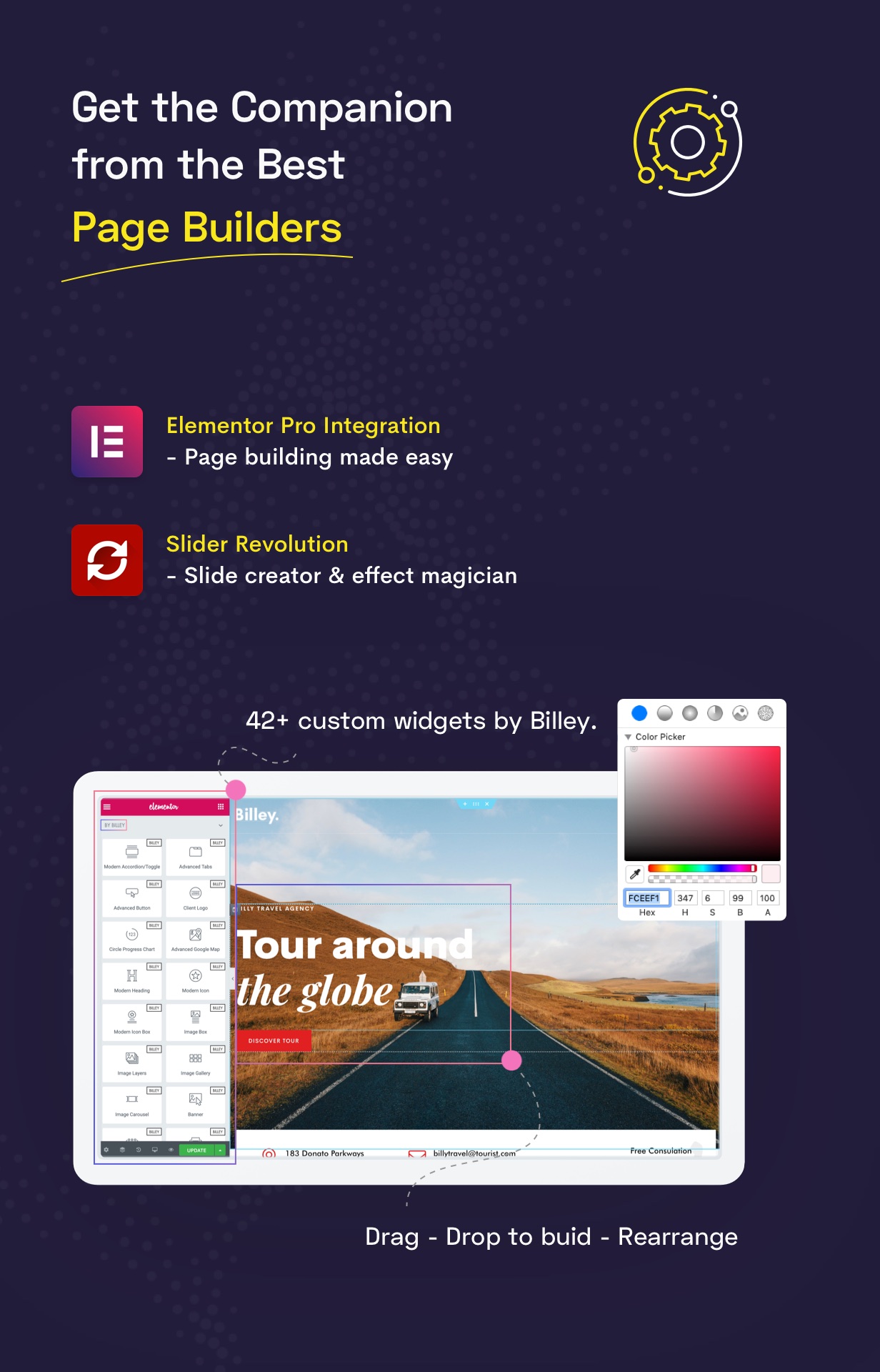 Billey – Creative Portfolio & Agency Elementor WordPress Theme – 13