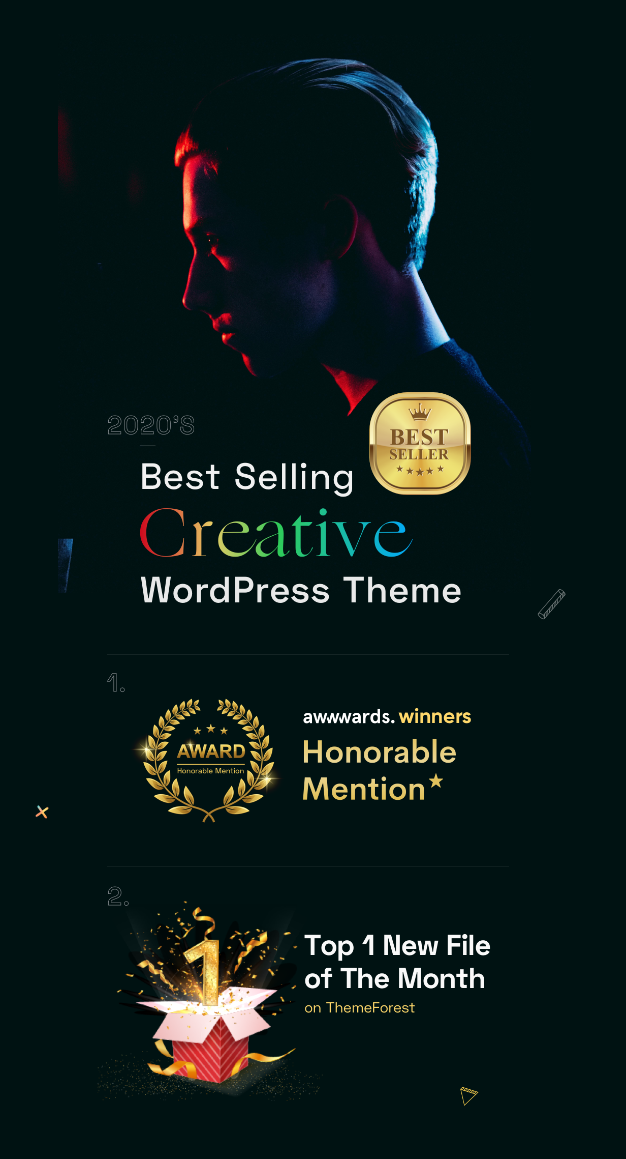 Billey - Kreatives Mehrzweck-WordPress-Thema - Awwwards