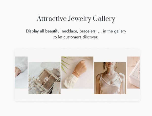 Aro Jewellery Store WordPress Theme-Galerie