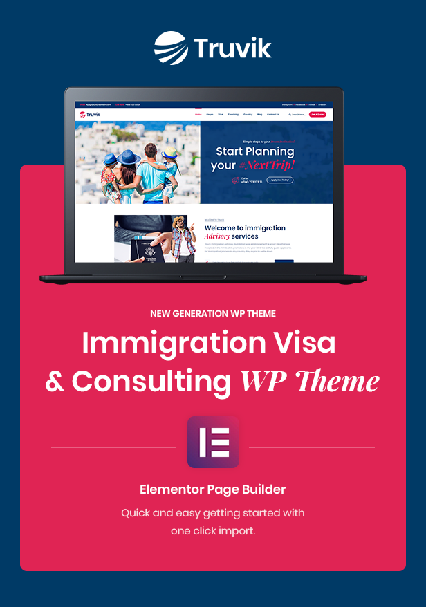 Visa Immigration & Beratung WP-Thema