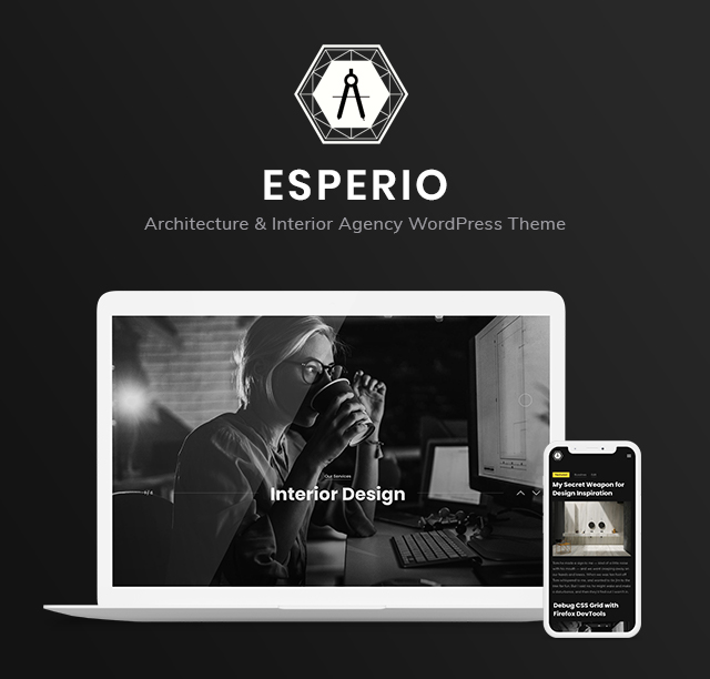 Esperio - WordPress-Thema für Architektur- und Innenarchitektur - 1