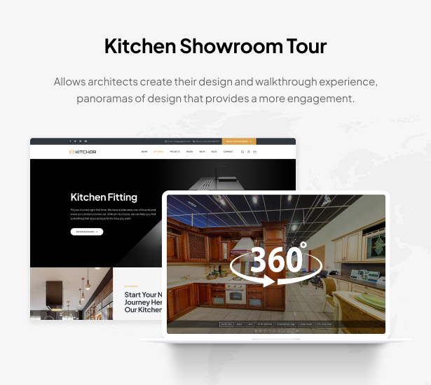 Kitchor Interior Design WordPress-Theme