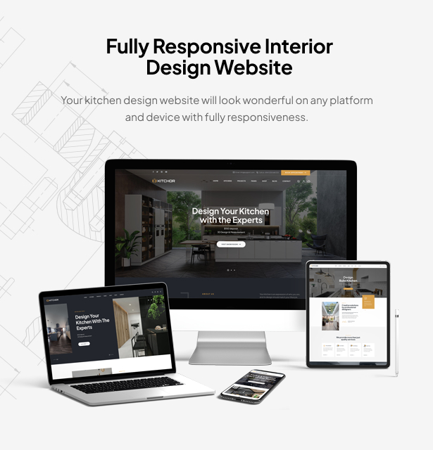 Kitchor Interior Design WordPress-Thema