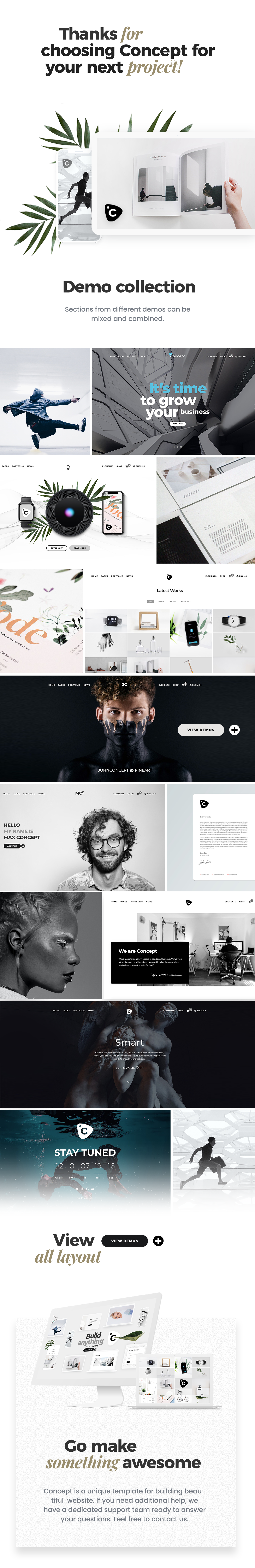 Konzept – Creative Extended WordPress Theme – 1