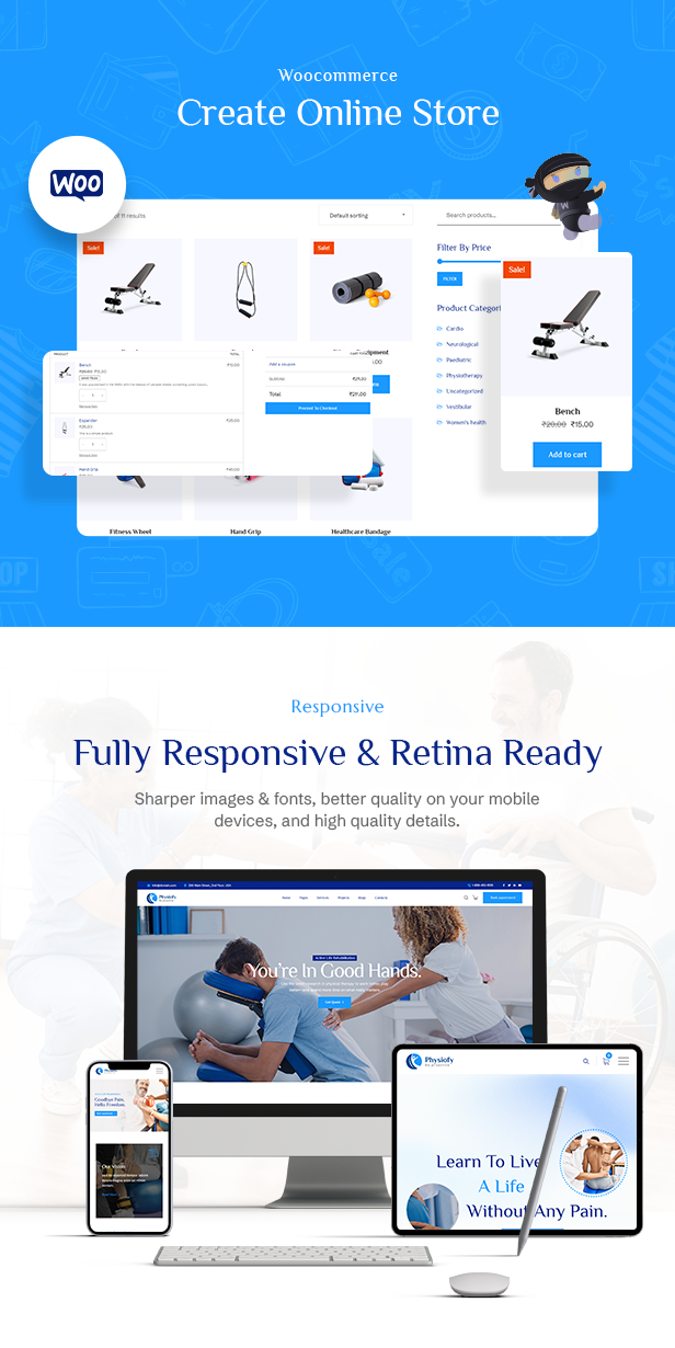 Physiofy WordPress-Theme