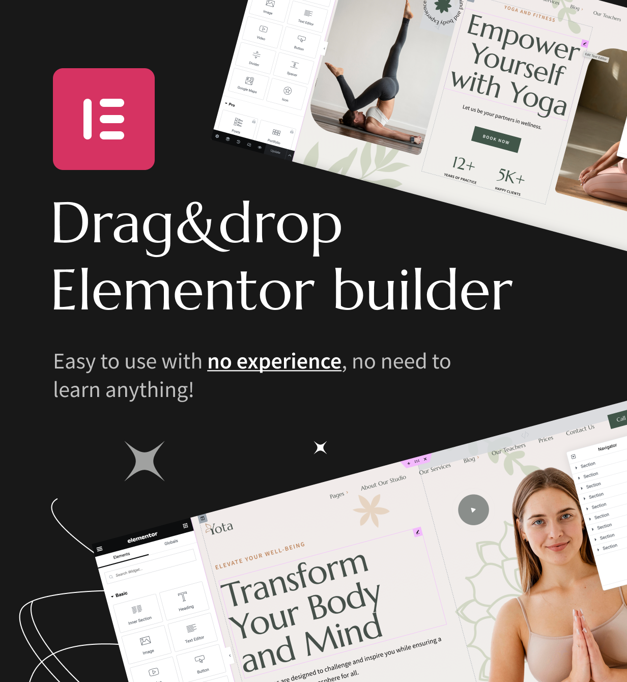 Yota – WordPress-Theme für Yoga und Fitness