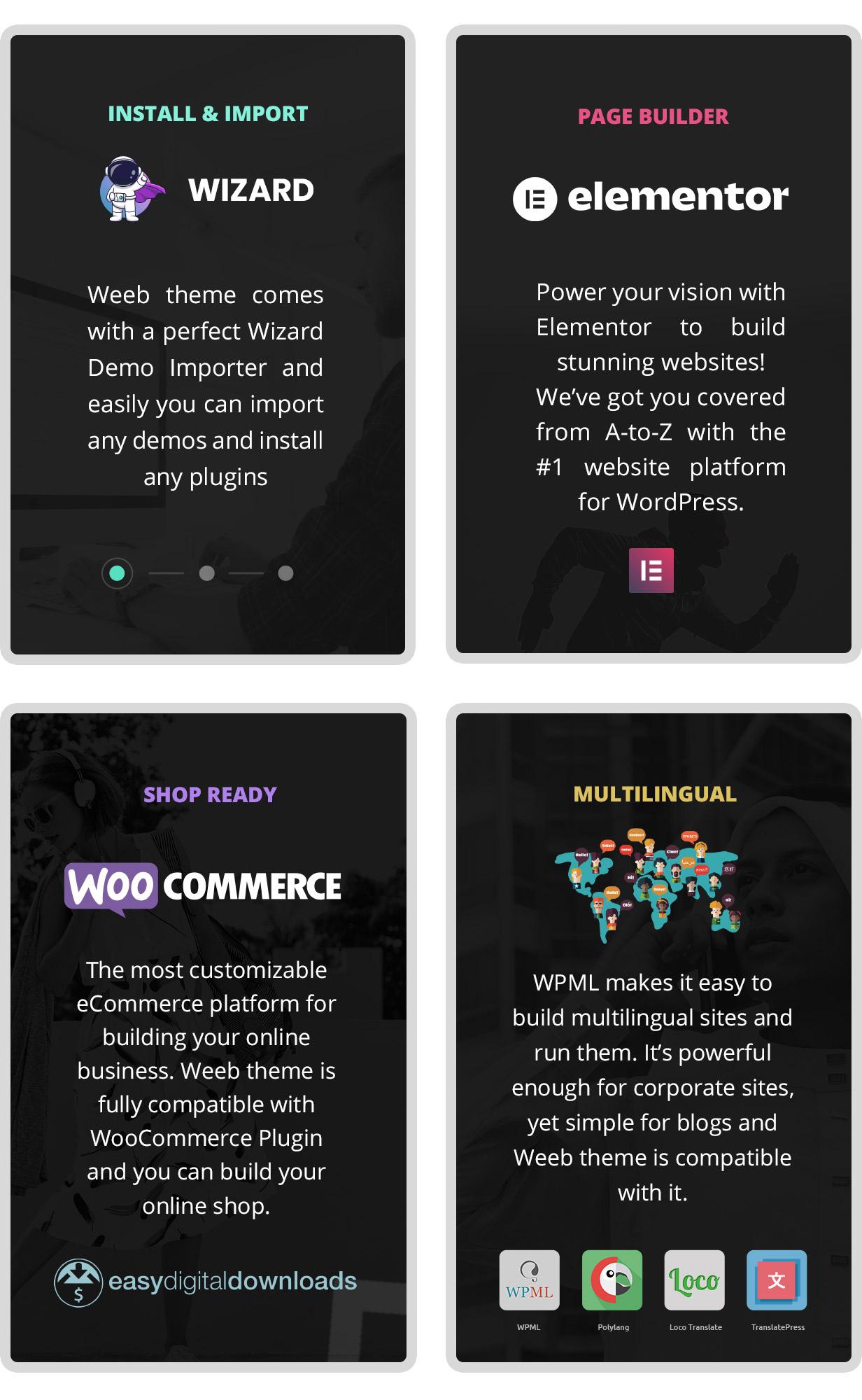 Weeb - Creative Multipurpose Elementor Theme - 5