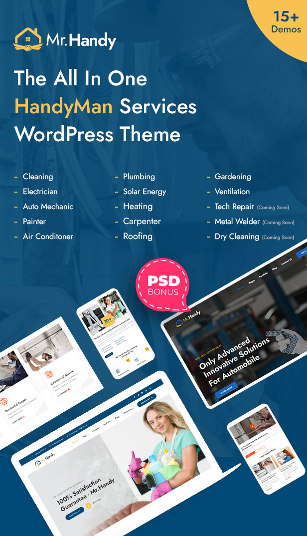 Handwerkerdienste WordPress-Theme