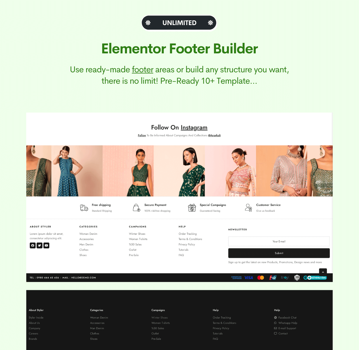 Anarkali -  Fashion Shop Ecommerce Elementor Theme - 3