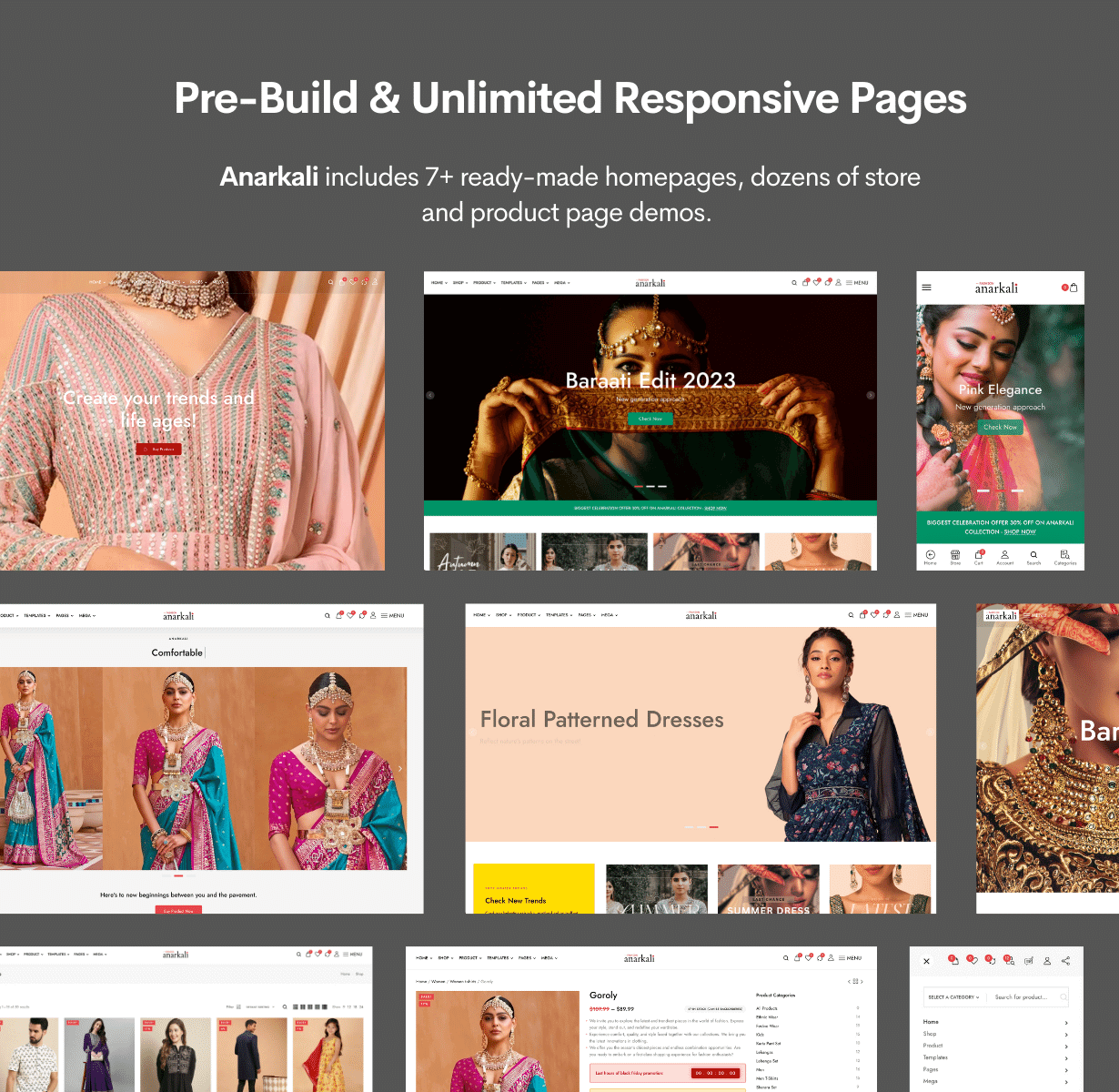 Anarkali - Bestseller Responsive Shop WooCommerce Theme