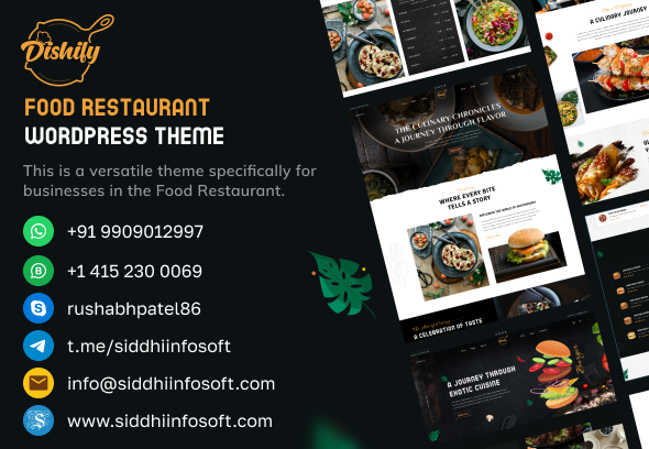 Dishify – WordPress-Theme für Restaurants – 11