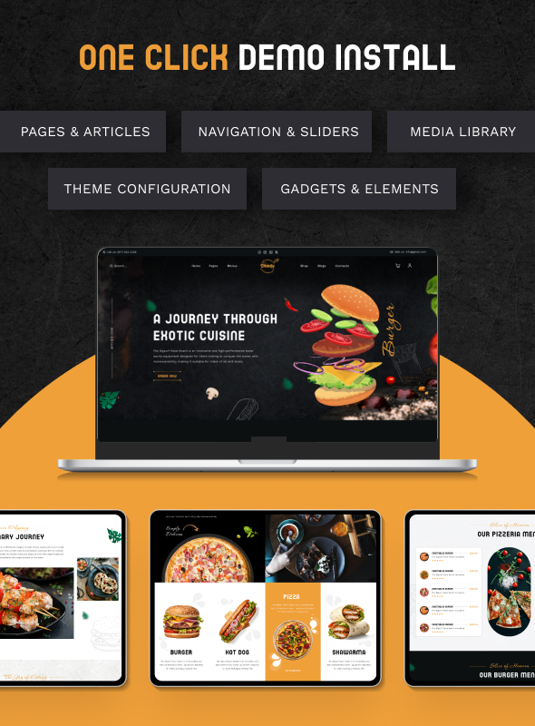 Dishify – WordPress-Theme für Restaurants – 7