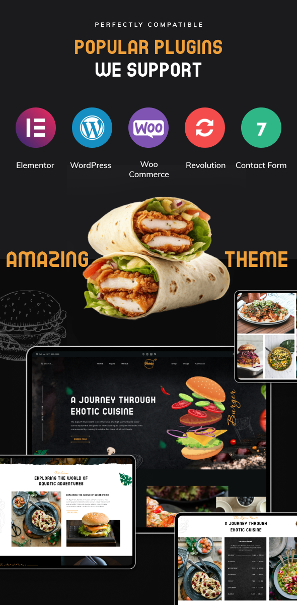 Dishify – WordPress-Theme für Restaurants – 9