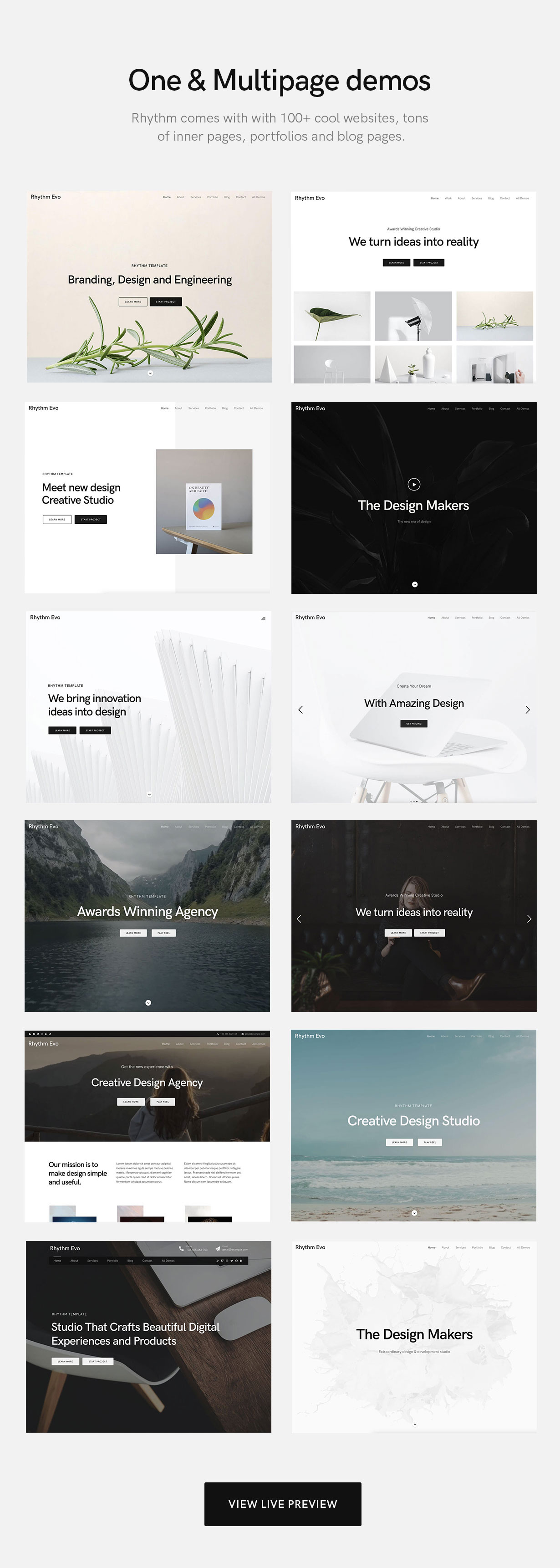 Rhythm – Sauberes, minimalistisches ein- und mehrseitiges WordPress-Theme – 4