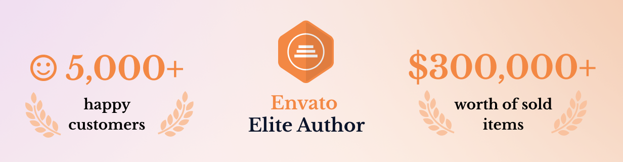 Wir sind Envato Elite Autor