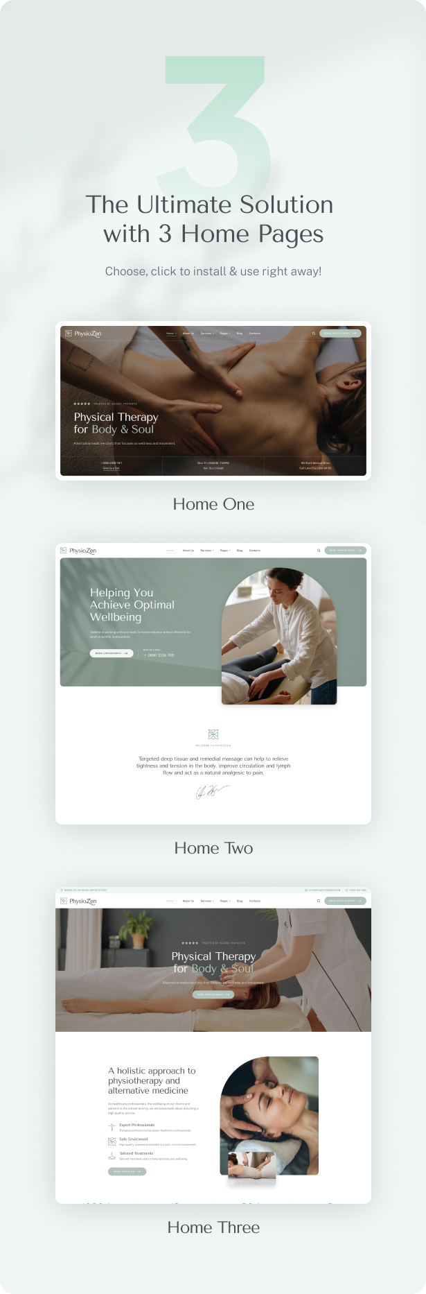 Wellness WordPress Theme