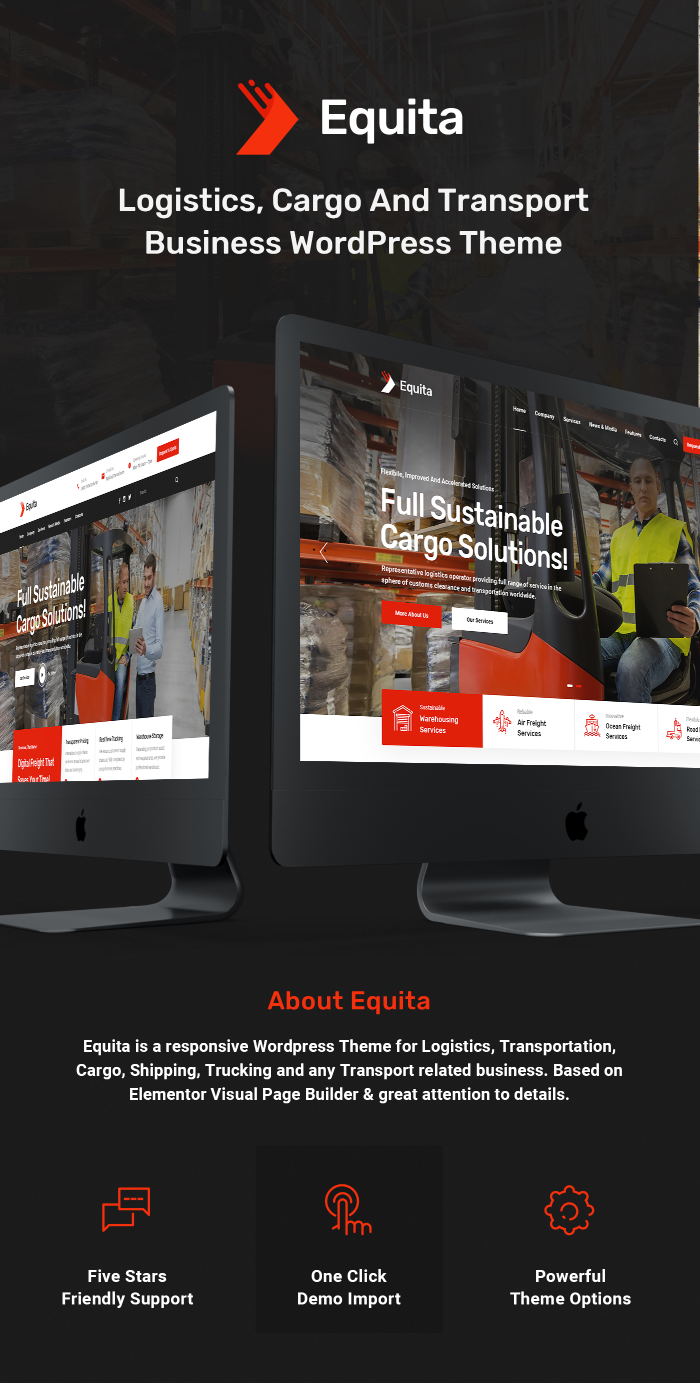 Equita – Logistik-Fracht-WordPress-Theme – 5