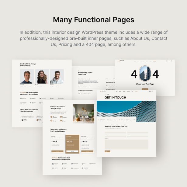 Archutis – WordPress-Theme für Innenarchitektur