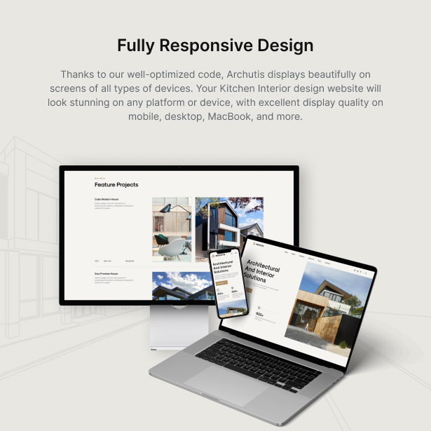 Archutis – WordPress-Theme für Innenarchitektur