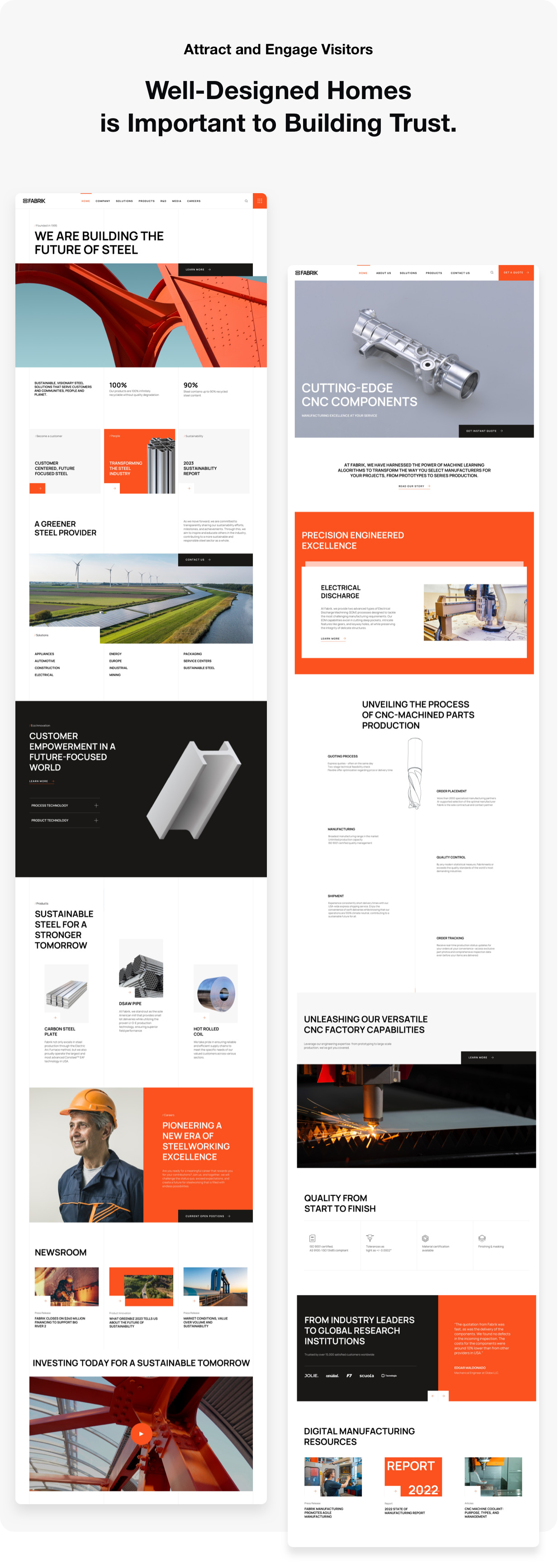 Fabrik - Industrielles WordPress-Theme - 4