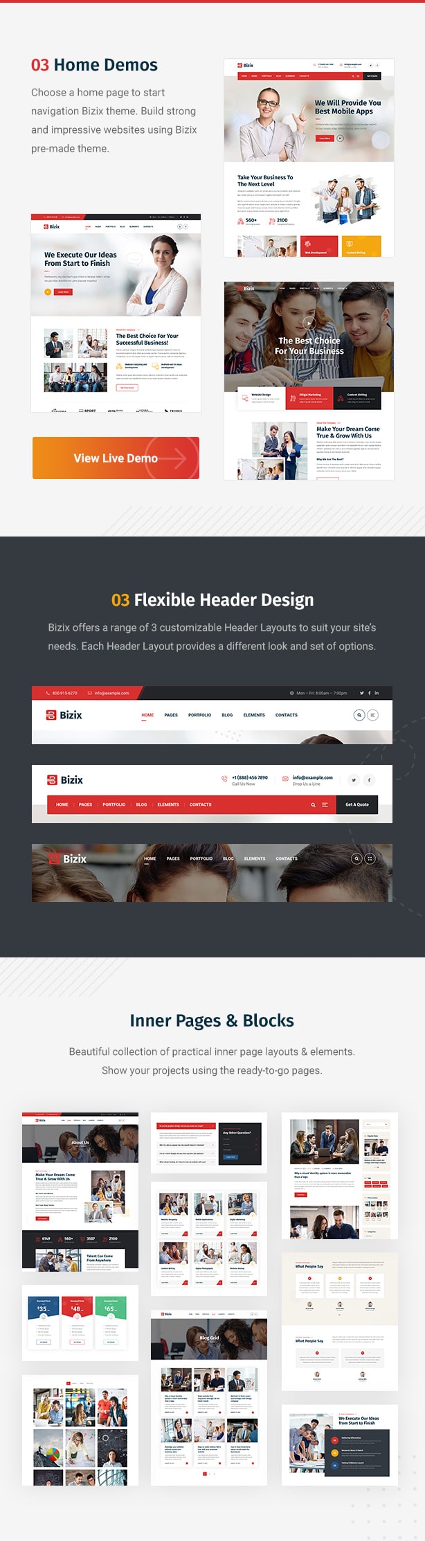 Bizix-WordPress-Theme