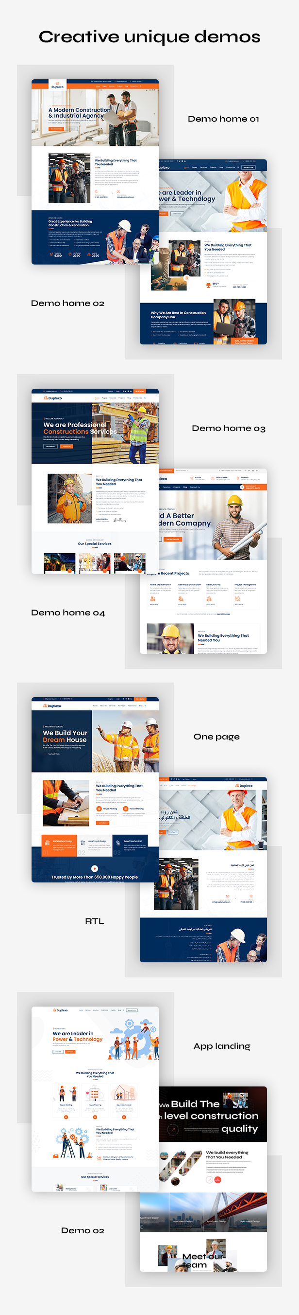 Duplexo-Bau WordPress-Theme