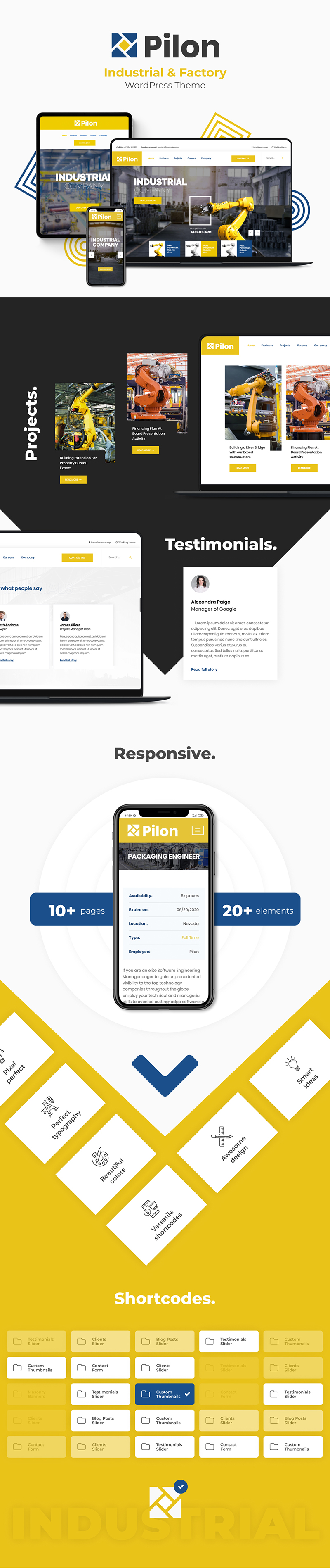 Pilon – Industrie- und Fabrik-WordPress-Theme – 4